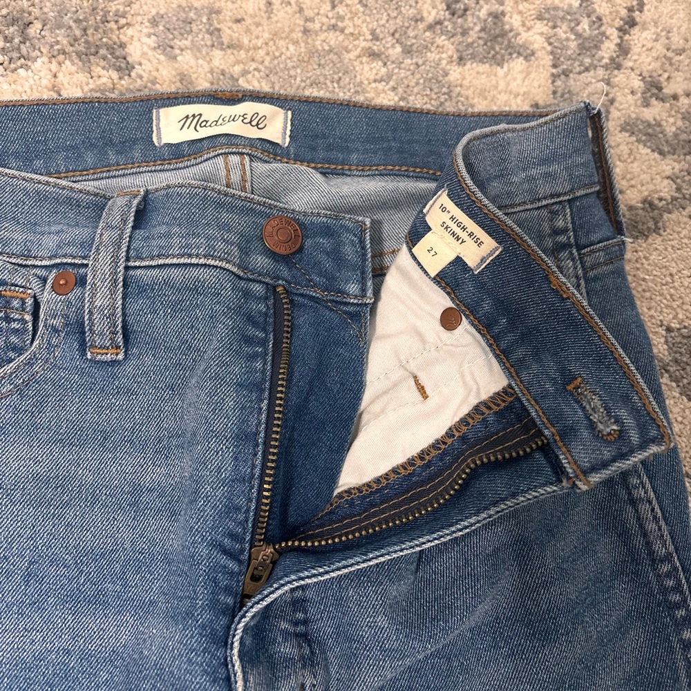 Madewell High Rise Skinny